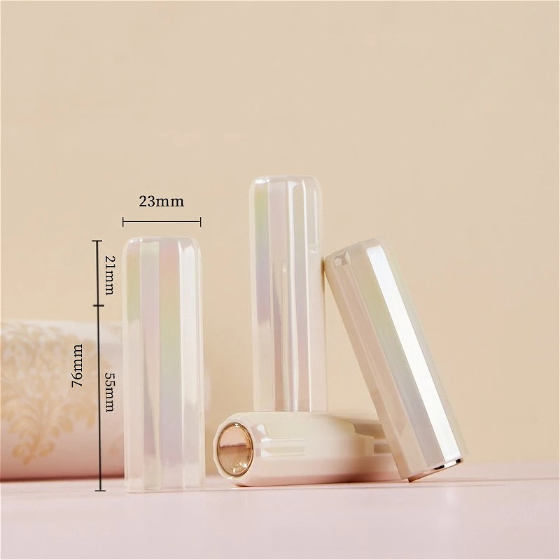 3.5ml Iridescent Press-Type Lipstick Tube, Empty Refillable Lip Balm Container, Snap Closure Cosmetic Packaging
3.5ml Iridescent Press-Type Lipstick Tube, Empty Refillable Lip Balm Container, Snap Closure Cosmetic Packaging