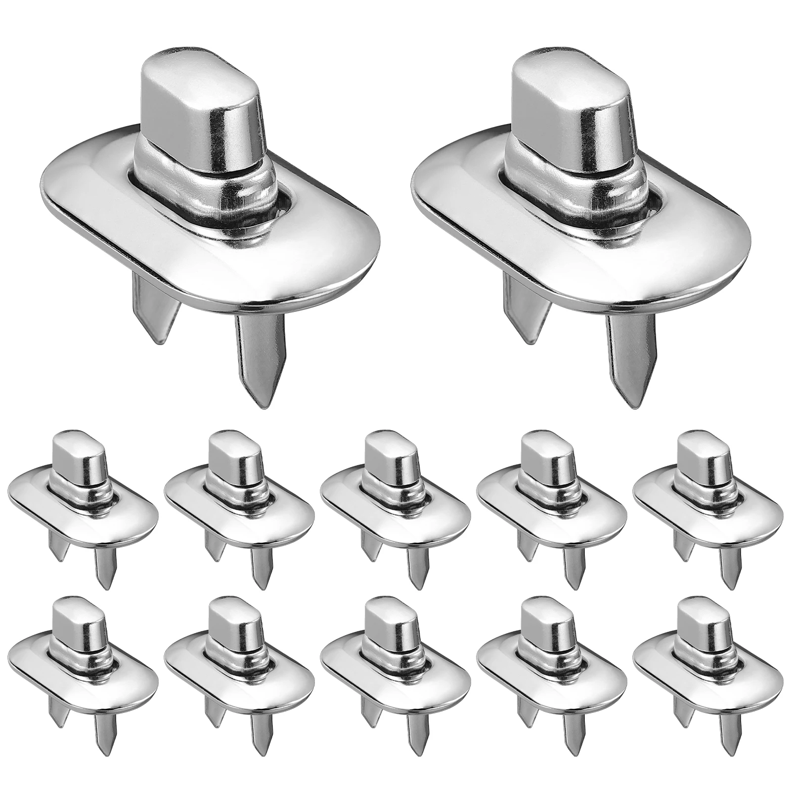 Latch of Bags and Suitcases Hardware for Making Metal Clasp Buckle Purse Locks Handbags Purses Turn Point Closure Wallet
Latch of Bags and Suitcases Hardware for Making Metal Clasp Buckle Purse Locks Handbags Purses Turn Point Closure Wallet