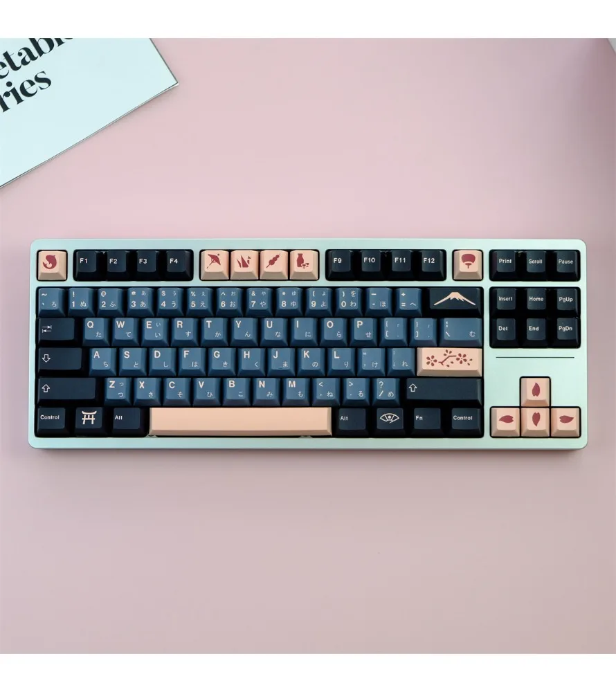 Sublimation IKBC Ningzhi 68/75/87/980 Night Sakura Original Height Keycap PBT
Sublimation IKBC Ningzhi 68/75/87/980 Night Sakura Original Height Keycap PBT