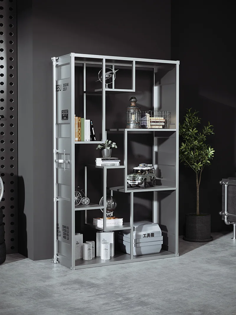 Iron Art With Partition Shelf Multi-Layer Floor Bookshelf Storage Rack Display Rack
Iron Art With Partition Shelf Multi-Layer Floor Bookshelf Storage Rack Display Rack