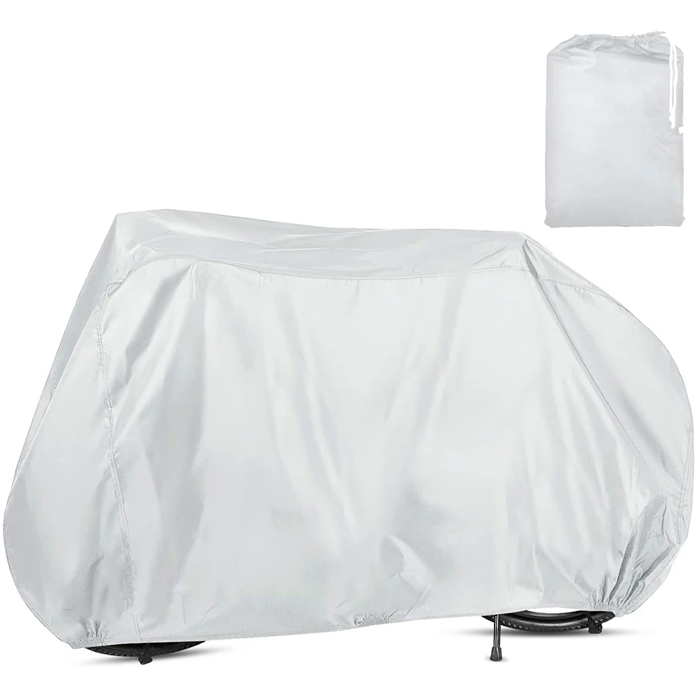 1 pc Bicycle Dust Cover Waterproof Bike Protector Silver Windproof Outdoor Cover for Electric Motorcycle Cycling Protector Rain
1 pc Bicycle Dust Cover Waterproof Bike Protector Silver Windproof Outdoor Cover for Electric Motorcycle Cycling Protector Rain