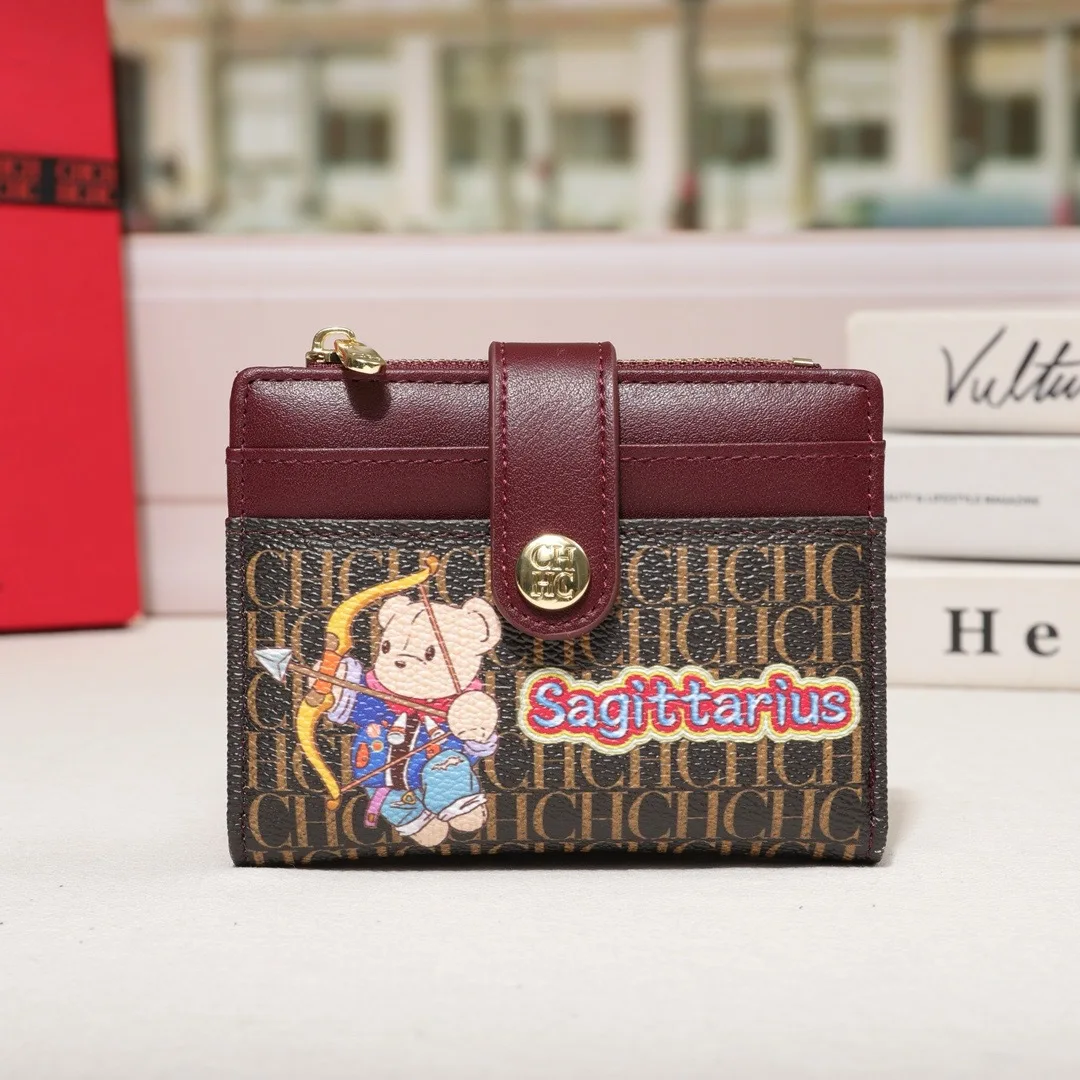 CH Luxury Brand Classic Retro Square Design Wallet Women's Printed Money Clip Niche Design Premium Feeling Folding Card Wallet
CH Luxury Brand Classic Retro Square Design Wallet Women's Printed Money Clip Niche Design Premium Feeling Folding Card Wallet