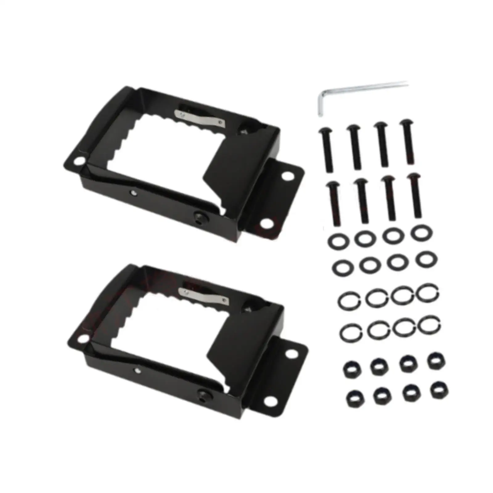 2x Generic Footpegs Bike Accessories Simple Installation Repair Parts Comfortable Iron Professional Sturdy ATV Foot Rests
2x Generic Footpegs Bike Accessories Simple Installation Repair Parts Comfortable Iron Professional Sturdy ATV Foot Rests