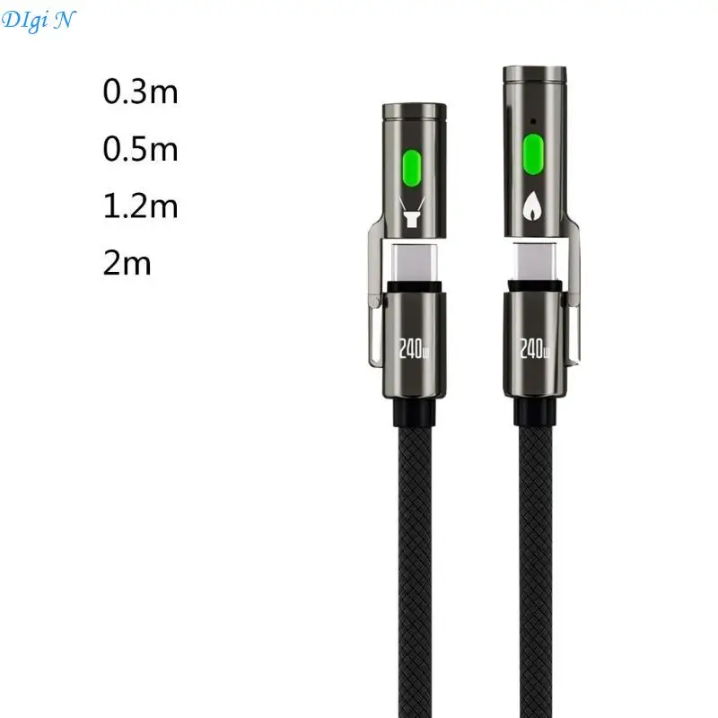 Быстрая скорость 240 Вт USB C Зарядное устройство Кабельное строительство в светодиодном освещении, совместимое с телефонами
Быстрая скорость 240 Вт USB C Зарядное устройство Кабельное строительство в светодиодном освещении, совместимое с телефонами