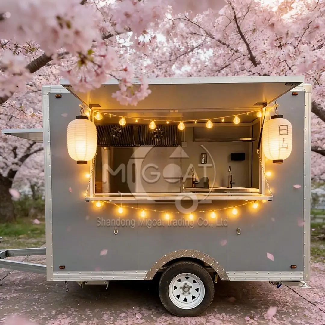 Customizable Mobile Food Truck Concession Trailer LED Lights Lanterns Outdoor Catering Kitchen Catering Truck with LED Lights
Customizable Mobile Food Truck Concession Trailer LED Lights Lanterns Outdoor Catering Kitchen Catering Truck with LED Lights