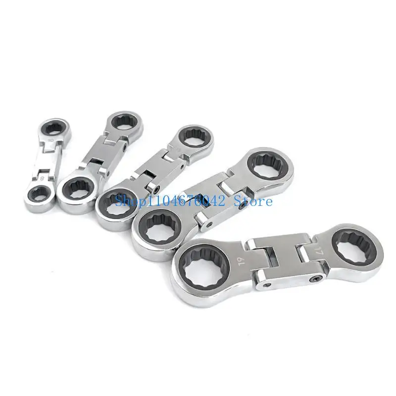 652F 5Pcs Flexible Double Head Ratchet Wrench Ratchet Combination Wrench Tooth Gears
652F 5Pcs Flexible Double Head Ratchet Wrench Ratchet Combination Wrench Tooth Gears