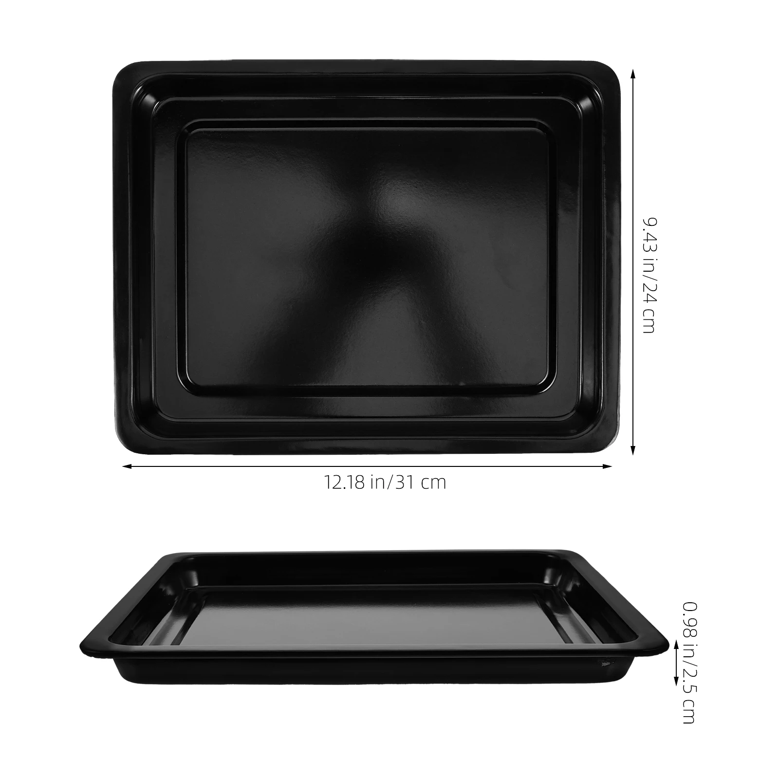 Enamel Baking Pan Roasting Tray For Oven Large Multi-Function Cookie Sheet Household Grill Plate Reusable Bakeware Light Weight
Enamel Baking Pan Roasting Tray For Oven Large Multi-Function Cookie Sheet Household Grill Plate Reusable Bakeware Light Weight