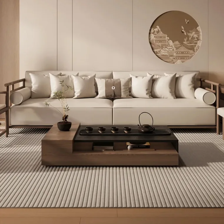 Modern simple and multi-functional log solid wood coffee table sofa side small low table high-end home living room
Modern simple and multi-functional log solid wood coffee table sofa side small low table high-end home living room