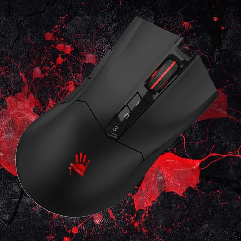 A4tech BLoody Wired R90Plus Game Mouse 8 Macro Buttons 5000 CPI Frame Speed: 400fps Report Rate 500Hz Max BC3332-A Sensor
A4tech BLoody Wired R90Plus Game Mouse 8 Macro Buttons 5000 CPI Frame Speed: 400fps Report Rate 500Hz Max BC3332-A Sensor
