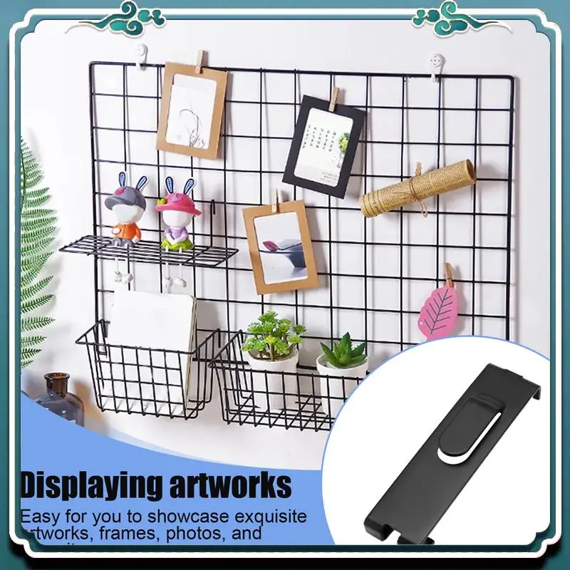 Premium 20Pcs Grid Hooks For Wall, Grid Wall Picture Hooks Gridwall Hooks Hangers Display Panels Slat Wall Notchgrid Hook
Premium 20Pcs Grid Hooks For Wall, Grid Wall Picture Hooks Gridwall Hooks Hangers Display Panels Slat Wall Notchgrid Hook