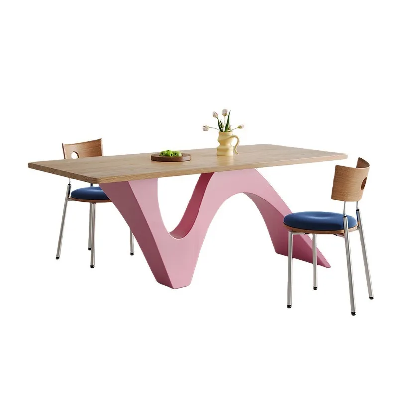 Color dopamine dining table household small apartment dining table solid wood living room negotiation ash wood desk
Color dopamine dining table household small apartment dining table solid wood living room negotiation ash wood desk