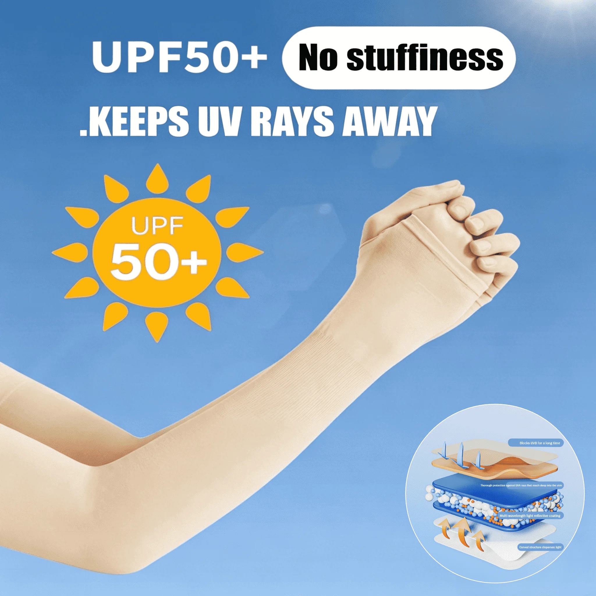 2Pcs Unisex Ice Silk Sleeve Elbow Cover UV Sun Protection Outdoor Cycling Running Fishing Cool Arm Sleeves for Hide Tattoos
2Pcs Unisex Ice Silk Sleeve Elbow Cover UV Sun Protection Outdoor Cycling Running Fishing Cool Arm Sleeves for Hide Tattoos