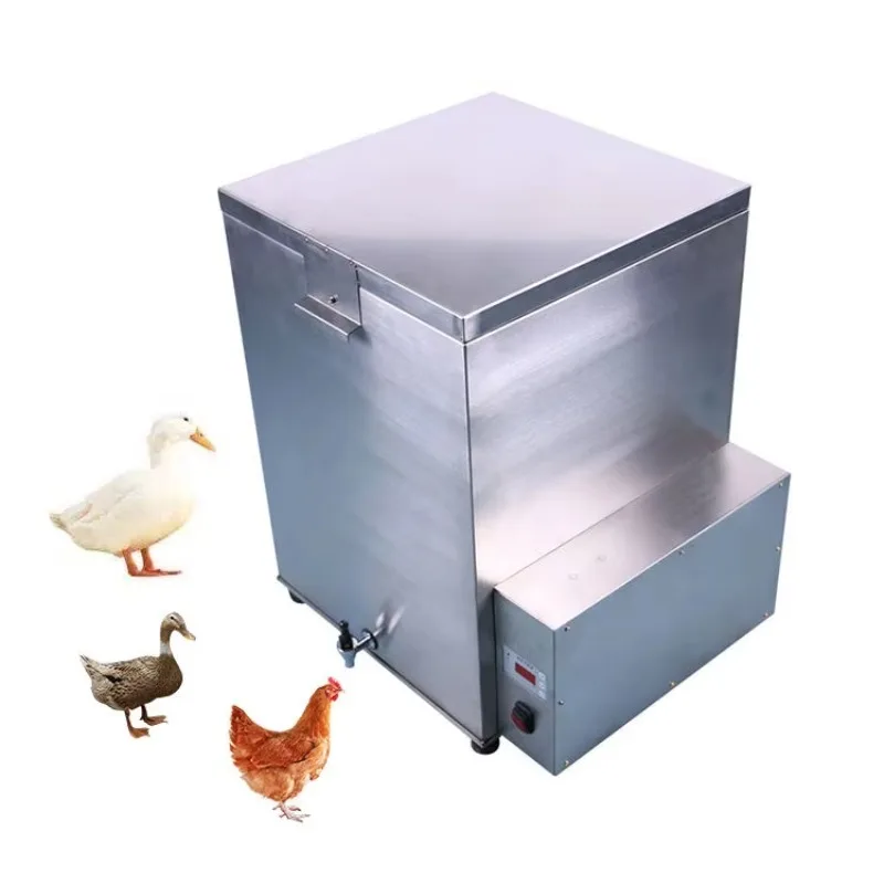 70L Stainless Steel Electric Poultry Scalding Plucker Machine With Slaughter Basket
70L Stainless Steel Electric Poultry Scalding Plucker Machine With Slaughter Basket