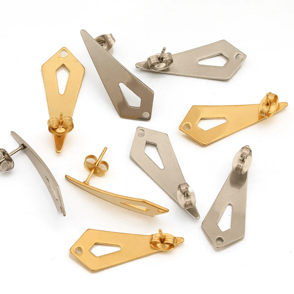 Cordial Design 10*28MM 100Pcs Earrings Stud/Stainless Steel/Hand Made/Rhombus/DIY Earrings Making/Jewelry Findings & Components
Cordial Design 10*28MM 100Pcs Earrings Stud/Stainless Steel/Hand Made/Rhombus/DIY Earrings Making/Jewelry Findings & Components