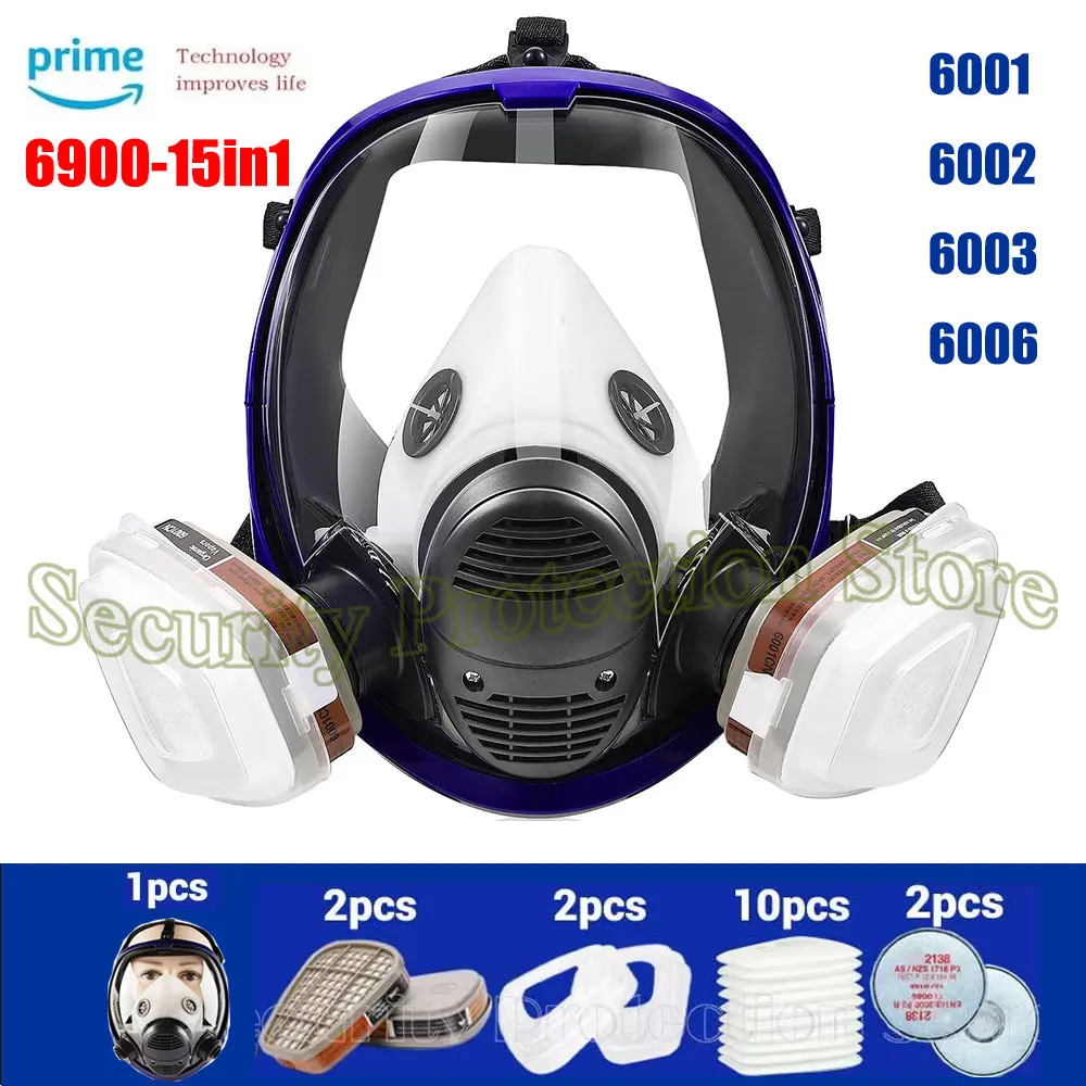 Gas Masks Survival Nuclear and Chemical - Reusable Full Face Respirator Gas Mask with Activated Carbon Filter
Gas Masks Survival Nuclear and Chemical - Reusable Full Face Respirator Gas Mask with Activated Carbon Filter