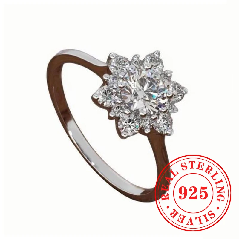Huitan Snowflake Glamorous Ring 925 Sterling Silver 2 Colors Sparkling Finger Accessory for Women Anniversary Luxury Jewelry
Huitan Snowflake Glamorous Ring 925 Sterling Silver 2 Colors Sparkling Finger Accessory for Women Anniversary Luxury Jewelry