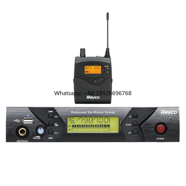 Hot Selling IR Dynamic Microphone In-Ear Monitor System Best Wireless Headset with Metal Material
Hot Selling IR Dynamic Microphone In-Ear Monitor System Best Wireless Headset with Metal Material