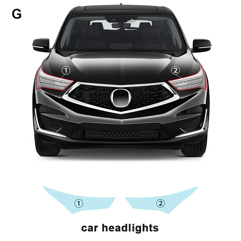 For Acura RDX 2019 2020 2021 Clear Decal Pre Cut TPU Original Transparent Protection Film Headlight Rearview Mirror Sticker
For Acura RDX 2019 2020 2021 Clear Decal Pre Cut TPU Original Transparent Protection Film Headlight Rearview Mirror Sticker