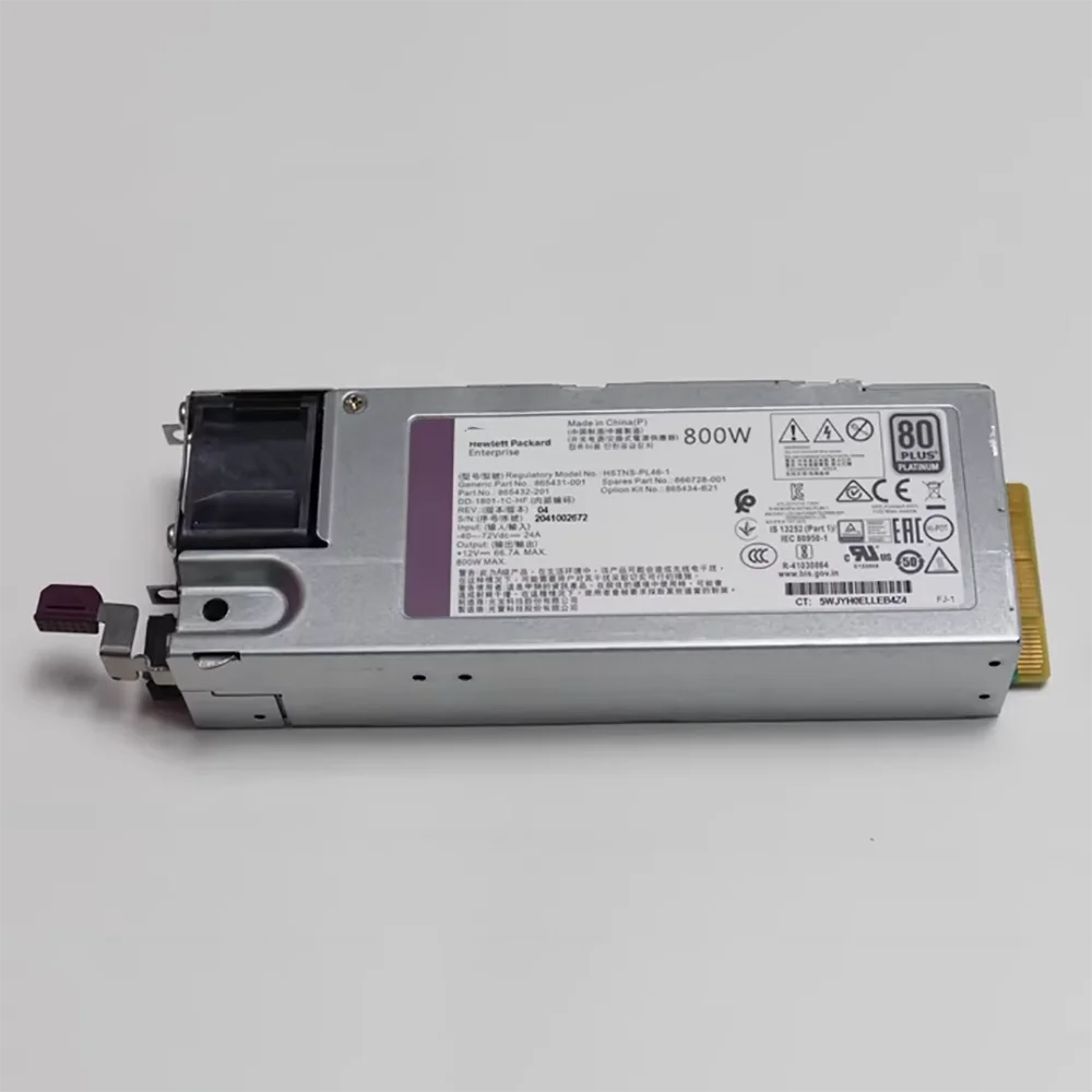 Блок питания постоянного тока 800 Вт HSTNS-PL46-1
Блок питания постоянного тока 800 Вт HSTNS-PL46-1