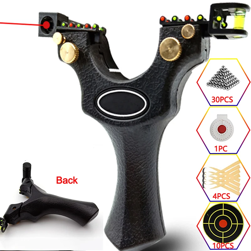 Hunting Slingshot High Precision Shooting Resin Slingshots with Rubber Bands Outdoor Products Hunting Acessories Catapult
Hunting Slingshot High Precision Shooting Resin Slingshots with Rubber Bands Outdoor Products Hunting Acessories Catapult