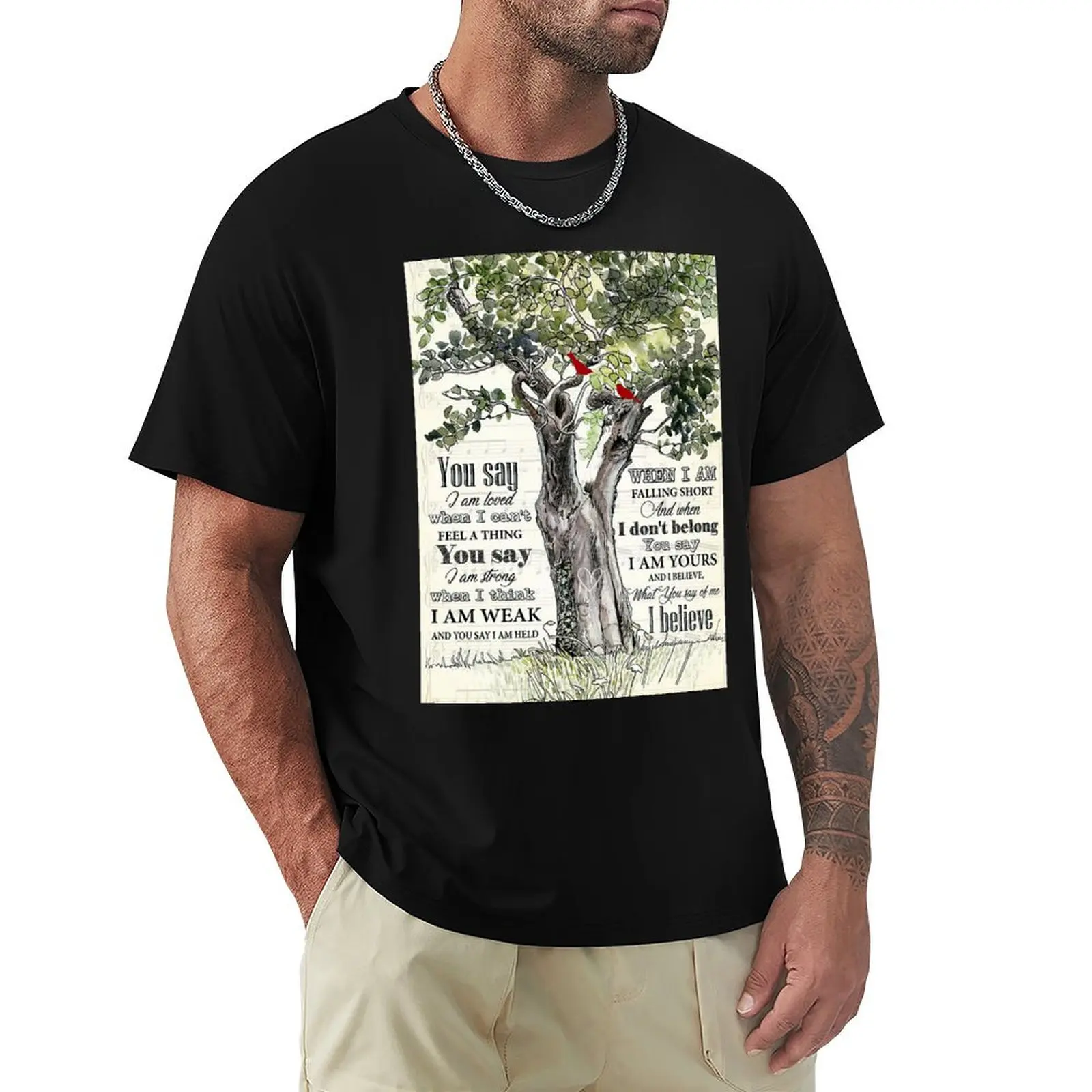 Lauren Daigle - You Say Lyrics - Tree And Cardinal Bird T-Shirt oversized vintage anime shirt t shirt men
Lauren Daigle - You Say Lyrics - Tree And Cardinal Bird T-Shirt oversized vintage anime shirt t shirt men