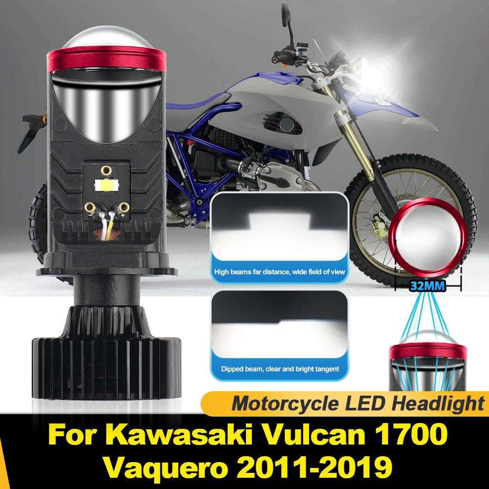 LED Motorcycle Headlight Bulb 30000LM Hi/Lo Projector Lens Motorbike Headlamp 12V For Kawasaki Vulcan 1700 Vaquero 2011-2019
LED Motorcycle Headlight Bulb 30000LM Hi/Lo Projector Lens Motorbike Headlamp 12V For Kawasaki Vulcan 1700 Vaquero 2011-2019