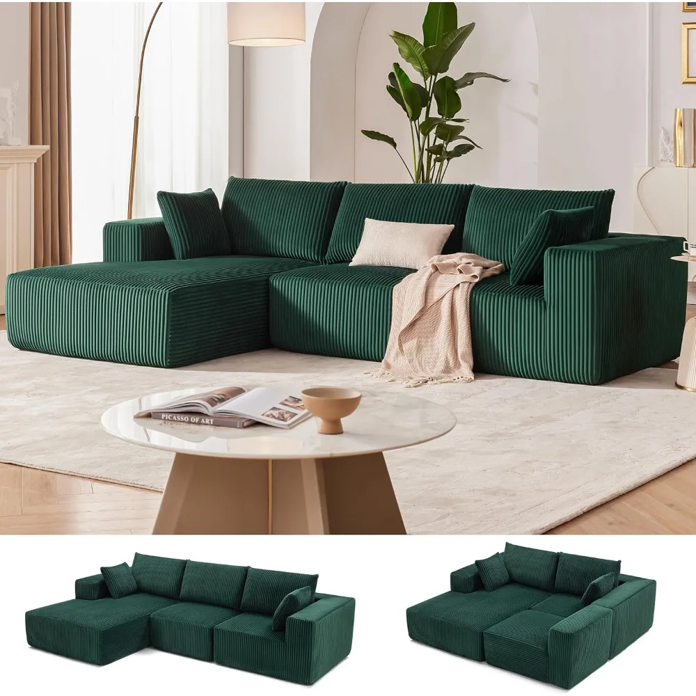 Modular Sectional Sofa, Cloud Sectional Couch with Deep Seat, Modern Modular L-Shape Sofa Couch with Chaise,Upholstered Couches
Modular Sectional Sofa, Cloud Sectional Couch with Deep Seat, Modern Modular L-Shape Sofa Couch with Chaise,Upholstered Couches