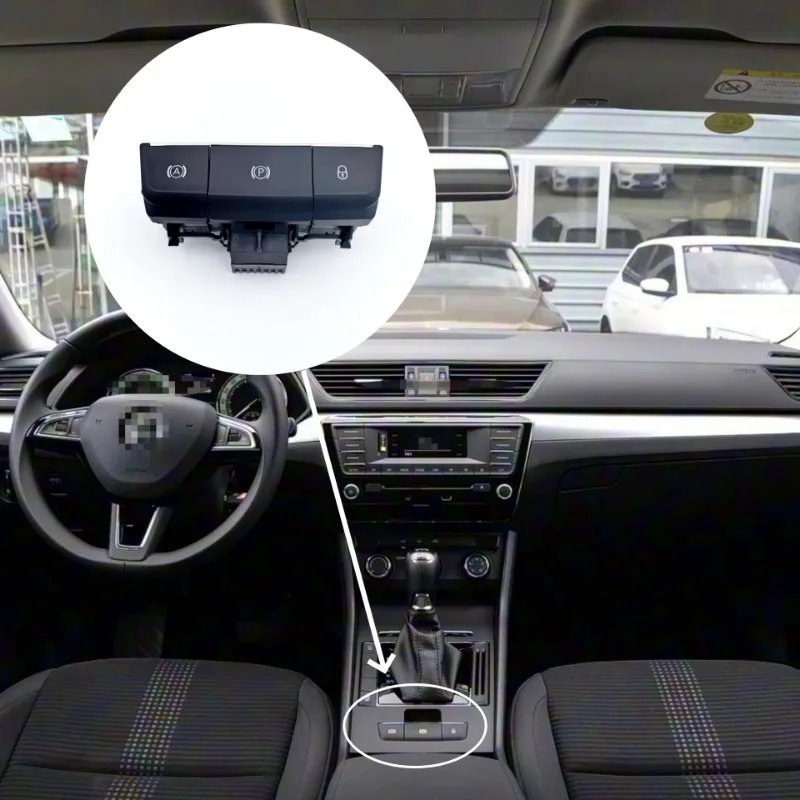 3VD927225 Electronic Handbrake Switch Parking Brake Switch Auto Park Button for Superb 2014-2024
3VD927225 Electronic Handbrake Switch Parking Brake Switch Auto Park Button for Superb 2014-2024