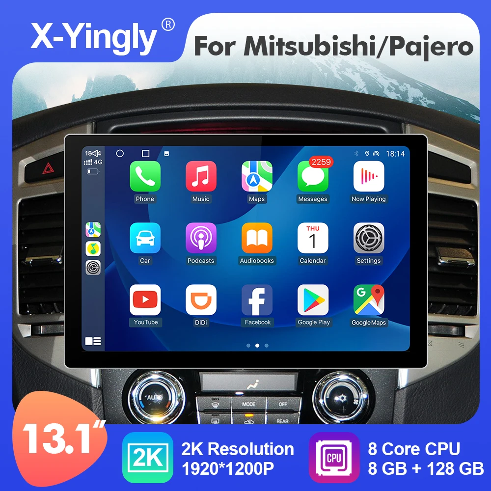Car Multimedia Stereo Radio Player 2K 13.1 Inch Android 12 For MITSUBISHI/PAJERO 2006-2014 GPS 8 Core Carplay 4G WiFi
Car Multimedia Stereo Radio Player 2K 13.1 Inch Android 12 For MITSUBISHI/PAJERO 2006-2014 GPS 8 Core Carplay 4G WiFi