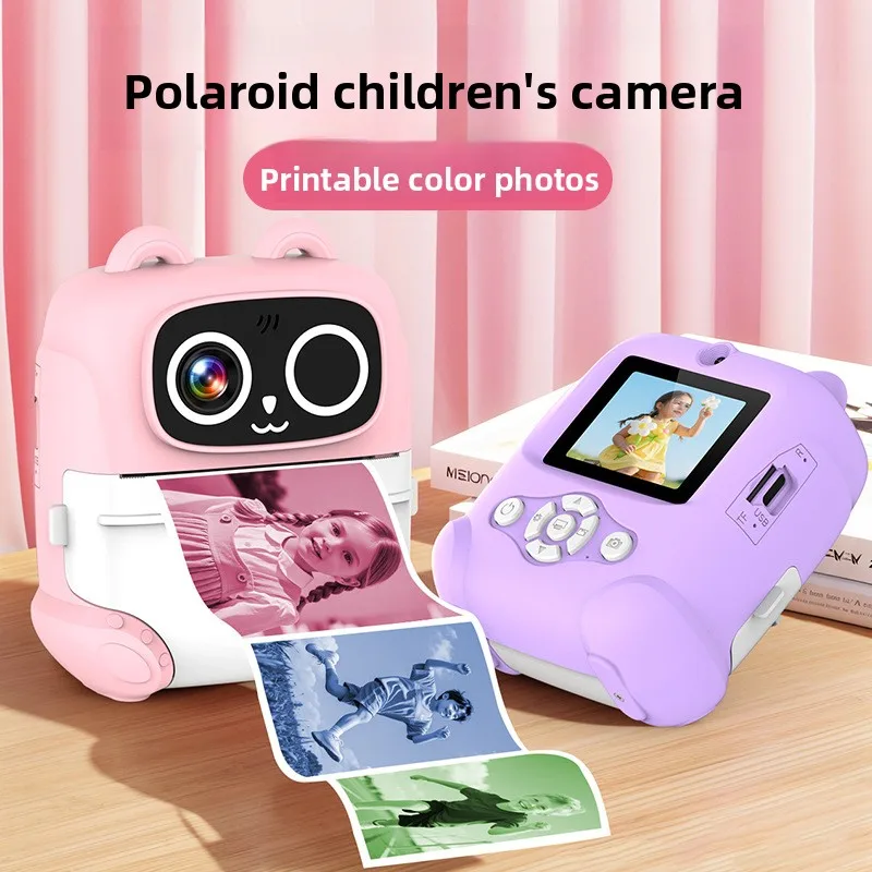 Новая мини-детская камера высокой четкости Polaroid, камера для фотопечать, видео, подарок для студентов, двойная камера спереди и сзади
Новая мини-детская камера высокой четкости Polaroid, камера для фотопечать, видео, подарок для студентов, двойная камера спереди и сзади