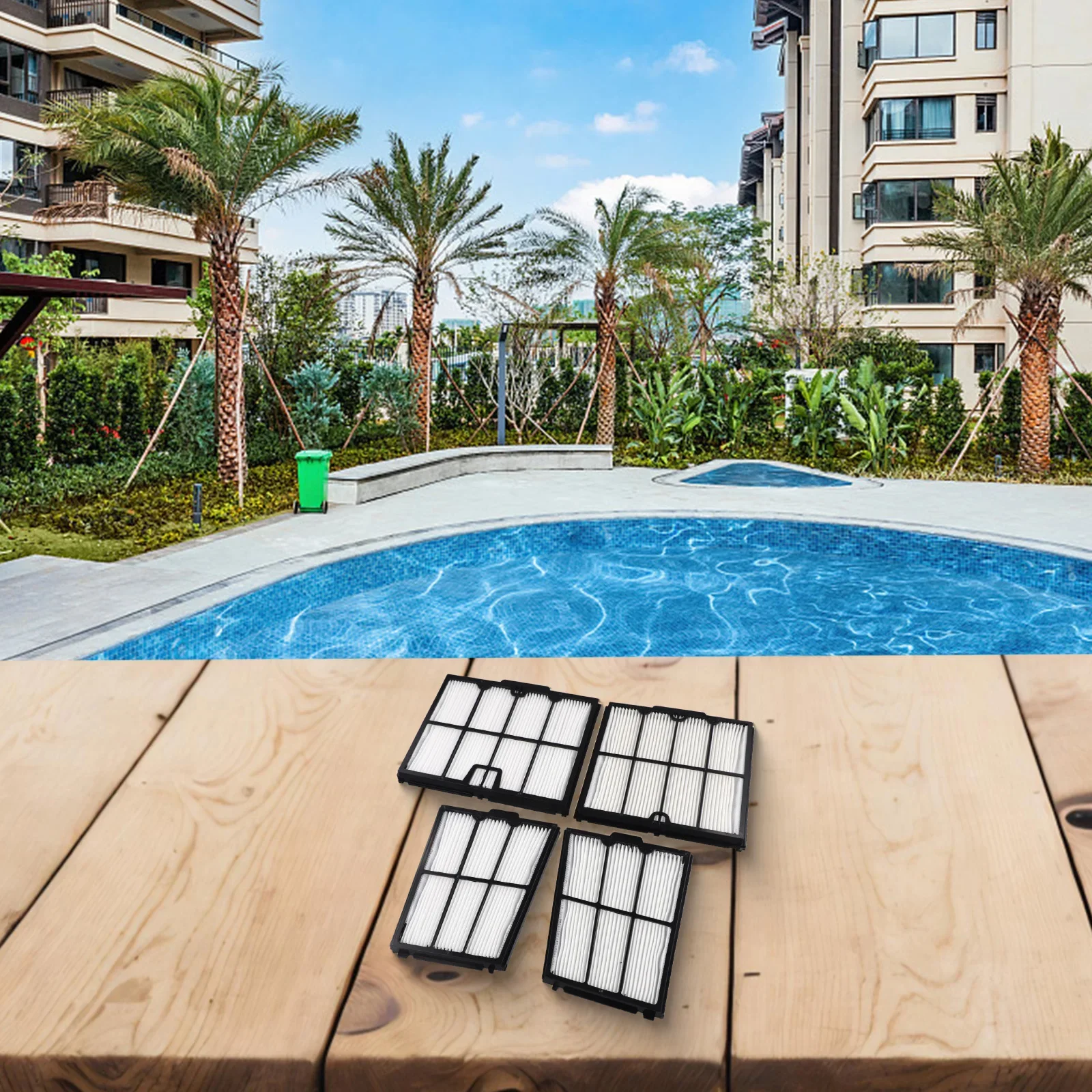 4pcs Filter Panel 9991467-R4 For Active 20 For Explorer E30 Robotic Pool Cleaner Replacement Filters ABS For Robotic Pool Clean
4pcs Filter Panel 9991467-R4 For Active 20 For Explorer E30 Robotic Pool Cleaner Replacement Filters ABS For Robotic Pool Clean