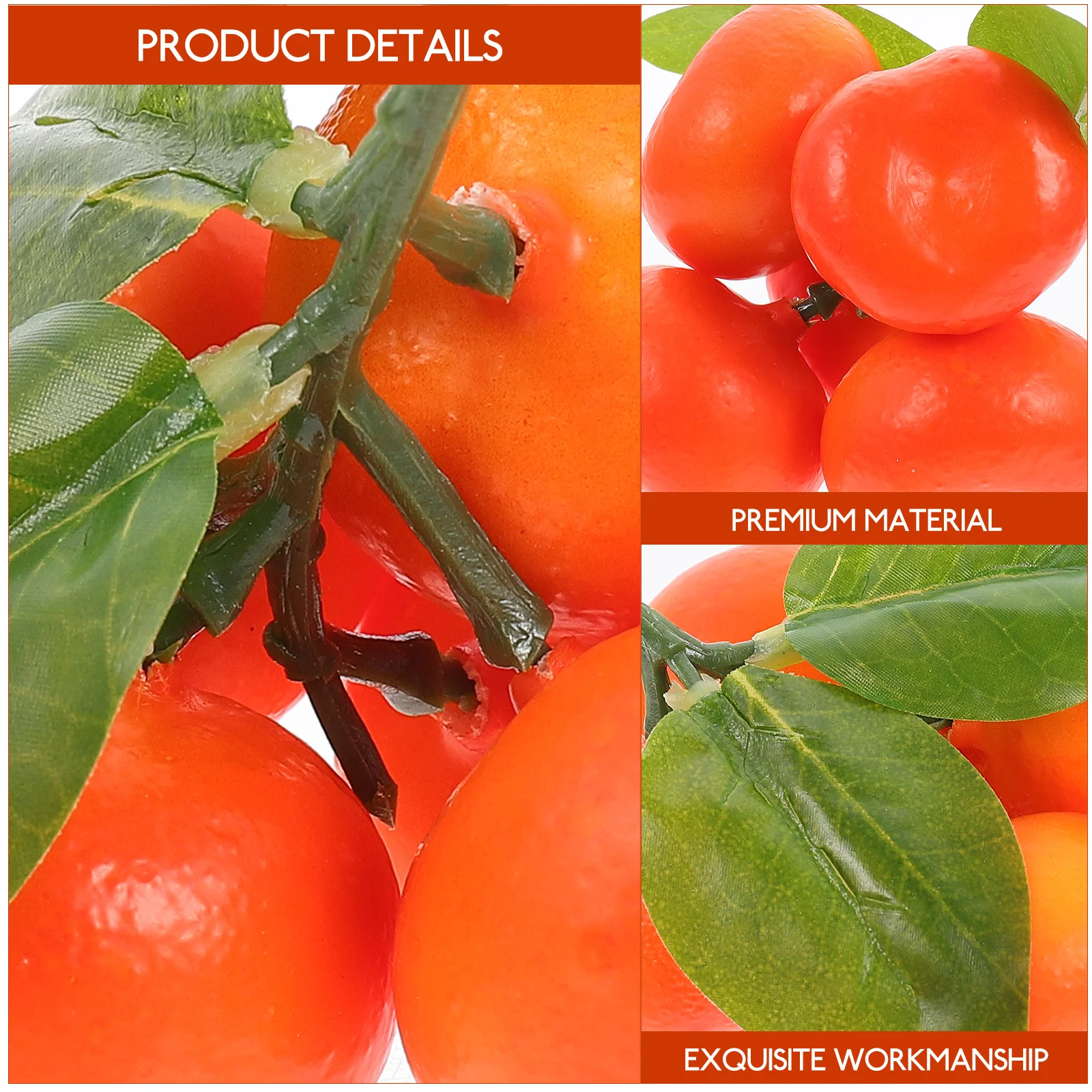 5pcs Simulated Sugar Orange Lifelike Plastic Fruit Decor Kids Educational Cognitive Development Home Ornament Photo
5pcs Simulated Sugar Orange Lifelike Plastic Fruit Decor Kids Educational Cognitive Development Home Ornament Photo