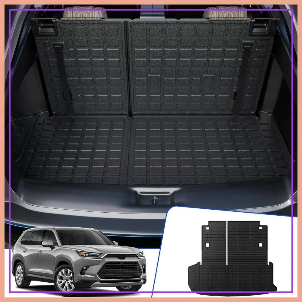TPE Cargo Mat Compatible with Toyota Grand Highlander 2024-2026 All Weather Trunk Liner Back Seat Protector
TPE Cargo Mat Compatible with Toyota Grand Highlander 2024-2026 All Weather Trunk Liner Back Seat Protector