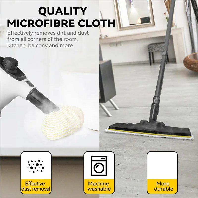 ABUH-8X подушечки для паровой швабры, ткань для пароочистителя Karcher Easyfix SC2 SC3 SC4 SC5, моющаяся многоразовая паровая швабра из микрофибры
ABUH-8X подушечки для паровой швабры, ткань для пароочистителя Karcher Easyfix SC2 SC3 SC4 SC5, моющаяся многоразовая паровая швабра из микрофибры