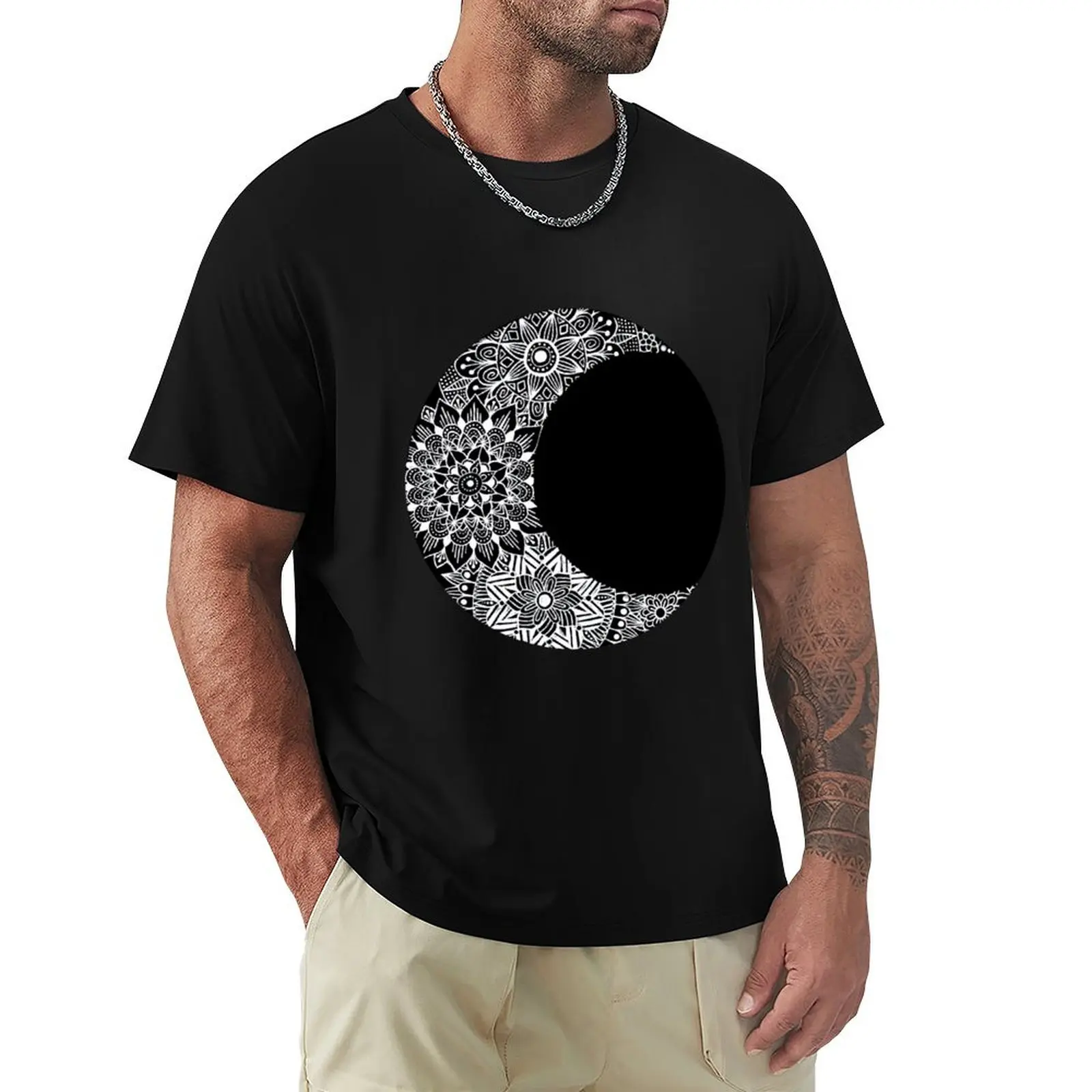 Crescent moon mandala T-Shirt blue archive luxury t-shirt men workout shirt
Crescent moon mandala T-Shirt blue archive luxury t-shirt men workout shirt