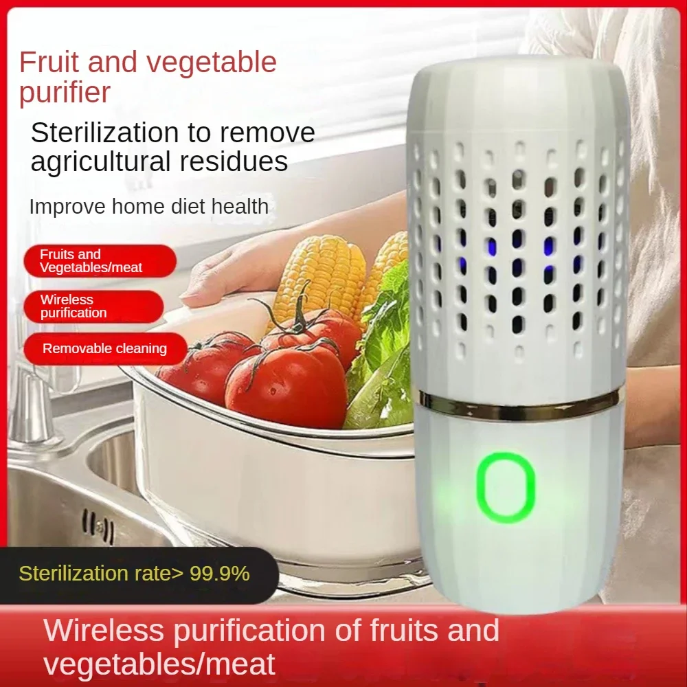 Fruit and Vegetable Washing Machine,Fruit Cleaner Device,Fruit Purifier,10 Minutes Purification For Cleaning Fruit,Tableware
Fruit and Vegetable Washing Machine,Fruit Cleaner Device,Fruit Purifier,10 Minutes Purification For Cleaning Fruit,Tableware