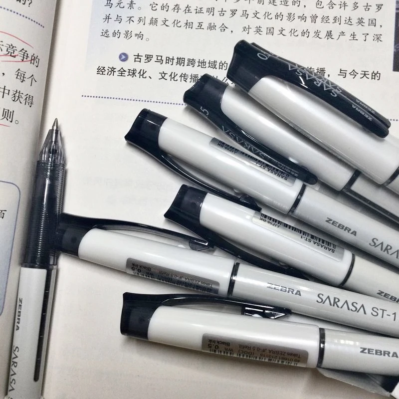 ZEBRA JJz58 Ballpoint Pen 0.5mm - Smooth Writing Black Ink Pen for Exams & Fast Note-Taking - Sleek White Barrel, Reliable
ZEBRA JJz58 Ballpoint Pen 0.5mm - Smooth Writing Black Ink Pen for Exams & Fast Note-Taking - Sleek White Barrel, Reliable