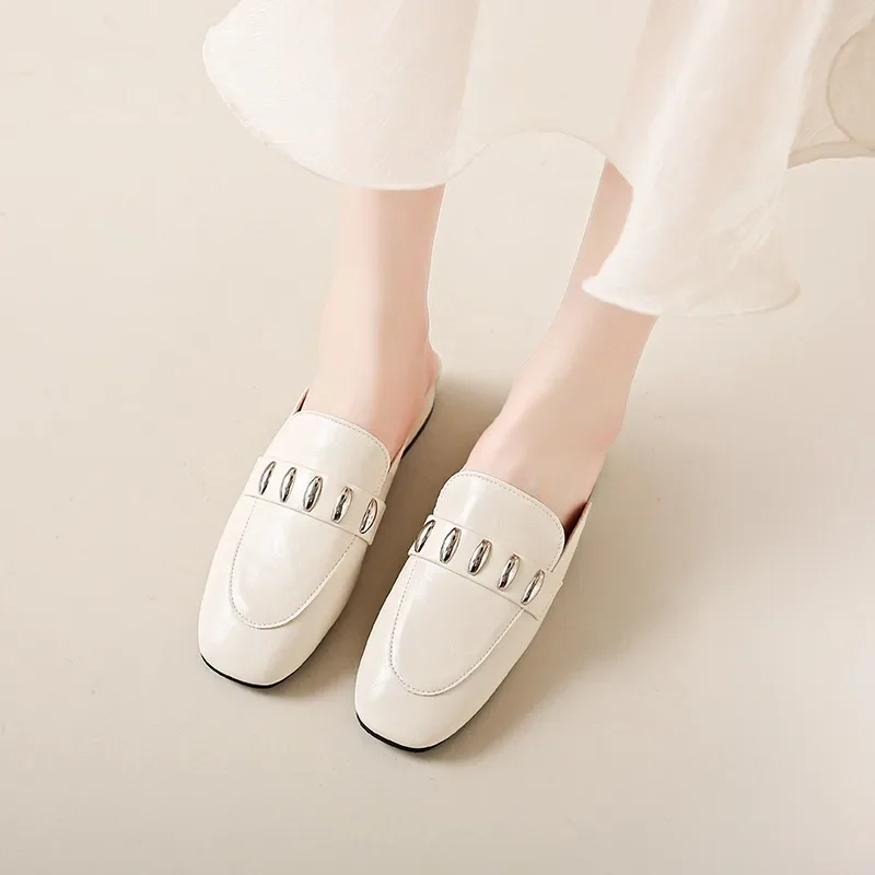 2025 Summer Hot Sale Women's Slippers Square Toe Fashion Dress Sandals Closed Toe Low Heel Concise Modern Slippers ZapatosMujer
2025 Summer Hot Sale Women's Slippers Square Toe Fashion Dress Sandals Closed Toe Low Heel Concise Modern Slippers ZapatosMujer