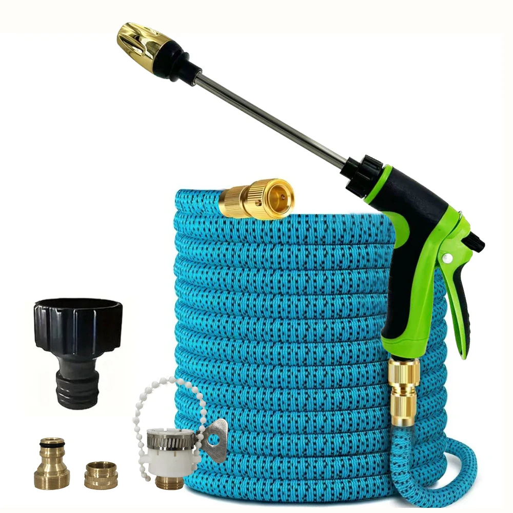 Garden Water Pipe With Expandable Bimetallic Joint, High-Pressure Magic Water Pipe For Irrigation, Car Washing In Garden Farms
Garden Water Pipe With Expandable Bimetallic Joint, High-Pressure Magic Water Pipe For Irrigation, Car Washing In Garden Farms