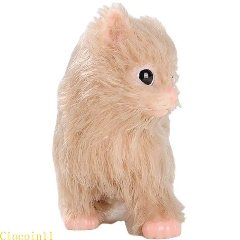 Y1UB Life Like Cats Toy Silicone Cats Toy Dolls ealistic Animal Toy for Office Stress Relief Animal Reborns Raise A Pet Toy
Y1UB Life Like Cats Toy Silicone Cats Toy Dolls ealistic Animal Toy for Office Stress Relief Animal Reborns Raise A Pet Toy