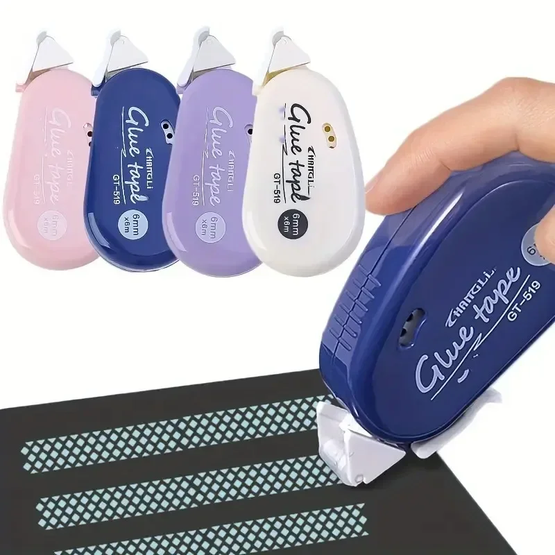 Stationery Dot Double-sided Tape DIY Scrapbooking Collage Photo Album Erasable Roller Tape School Stationery Supplies
Stationery Dot Double-sided Tape DIY Scrapbooking Collage Photo Album Erasable Roller Tape School Stationery Supplies