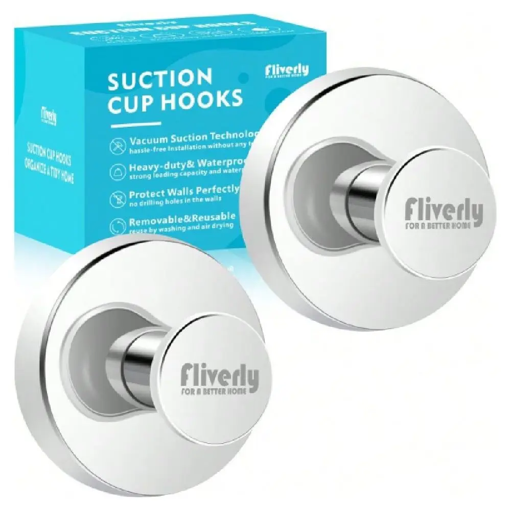 Suction Cup Hooks For Shower,Inside Shower,Wall,Bathroom,Bedroom,Kitchen,Door,Glass Window, Mirror, Tile, No Drilling Hanging F
Suction Cup Hooks For Shower,Inside Shower,Wall,Bathroom,Bedroom,Kitchen,Door,Glass Window, Mirror, Tile, No Drilling Hanging F