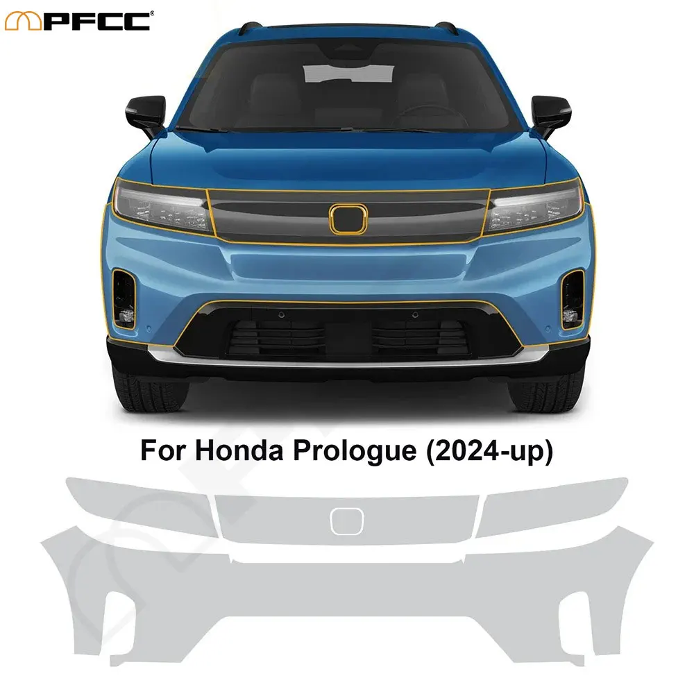 For Honda Prologue 2024 2025 PPF Car Film 9Mil Pre-Cut Paint Protection Film TPU Invisible Anti-scratch Resistant Cover Film
For Honda Prologue 2024 2025 PPF Car Film 9Mil Pre-Cut Paint Protection Film TPU Invisible Anti-scratch Resistant Cover Film