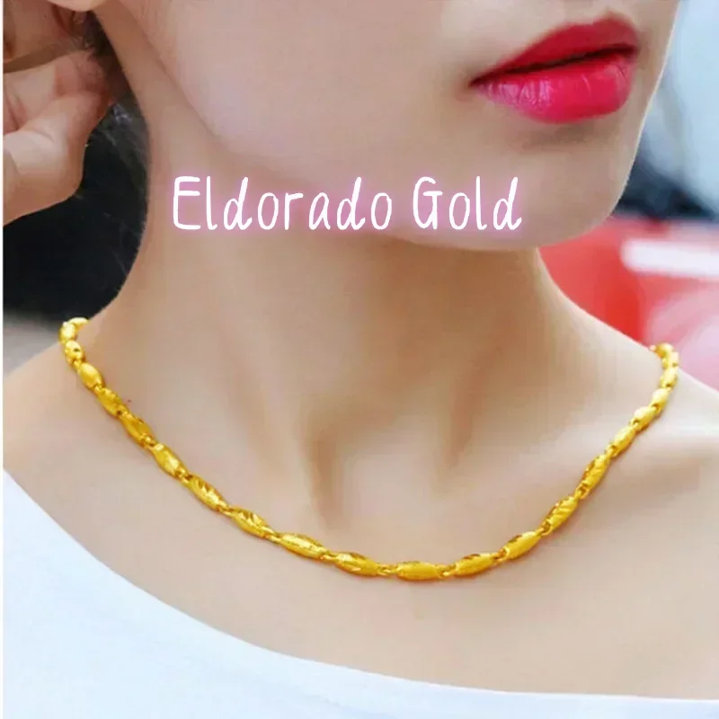 Eldorado Gold Gold shop with 9999 real gold necklace pendant love real gold necklace
Eldorado Gold Gold shop with 9999 real gold necklace pendant love real gold necklace