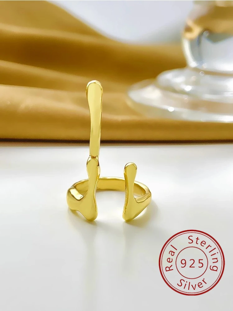 925 Sterling Silver Minimalism Irregular Ring For Women Engagement Wedding Daily Wear Fashion High Quality Fine Jewelry
925 Sterling Silver Minimalism Irregular Ring For Women Engagement Wedding Daily Wear Fashion High Quality Fine Jewelry