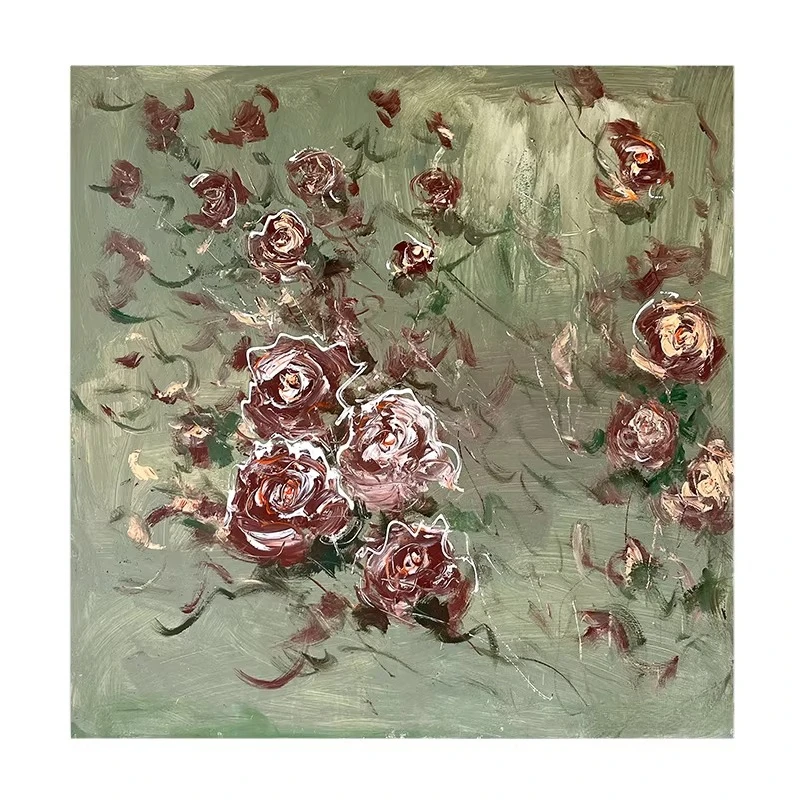 Medieval high-end floral niche art oil painting
Medieval high-end floral niche art oil painting