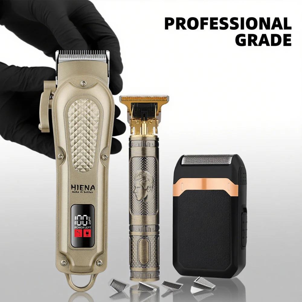 HIENA Hair clipper hair cutting machine Zero-Pull Technology Barber shop trimmer accessories men's haircut machine electric razo
HIENA Hair clipper hair cutting machine Zero-Pull Technology Barber shop trimmer accessories men's haircut machine electric razo