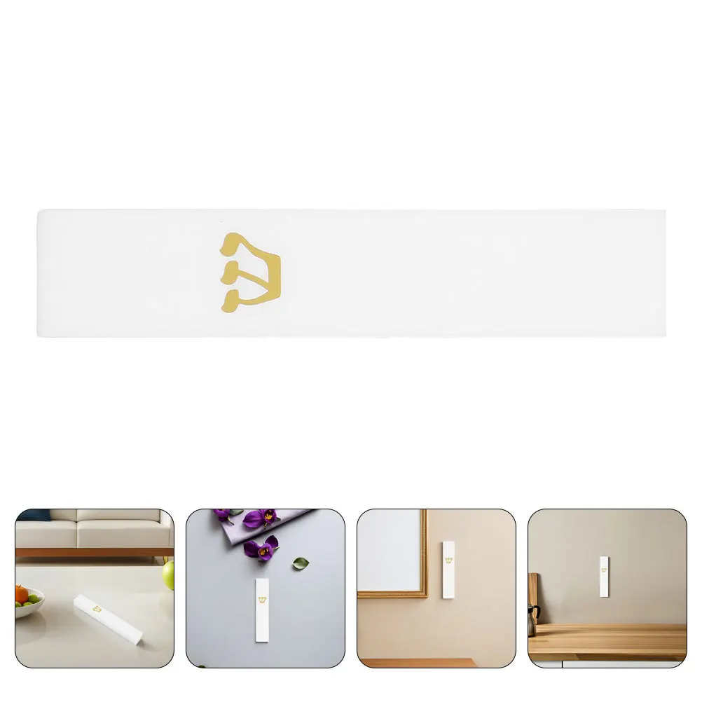 2Pcs Resin Mezuzah Case Decorative Doorframe Mezuzah Easy Installation Indoor Outdoor Weather Resistant Jewish Home Door
2Pcs Resin Mezuzah Case Decorative Doorframe Mezuzah Easy Installation Indoor Outdoor Weather Resistant Jewish Home Door