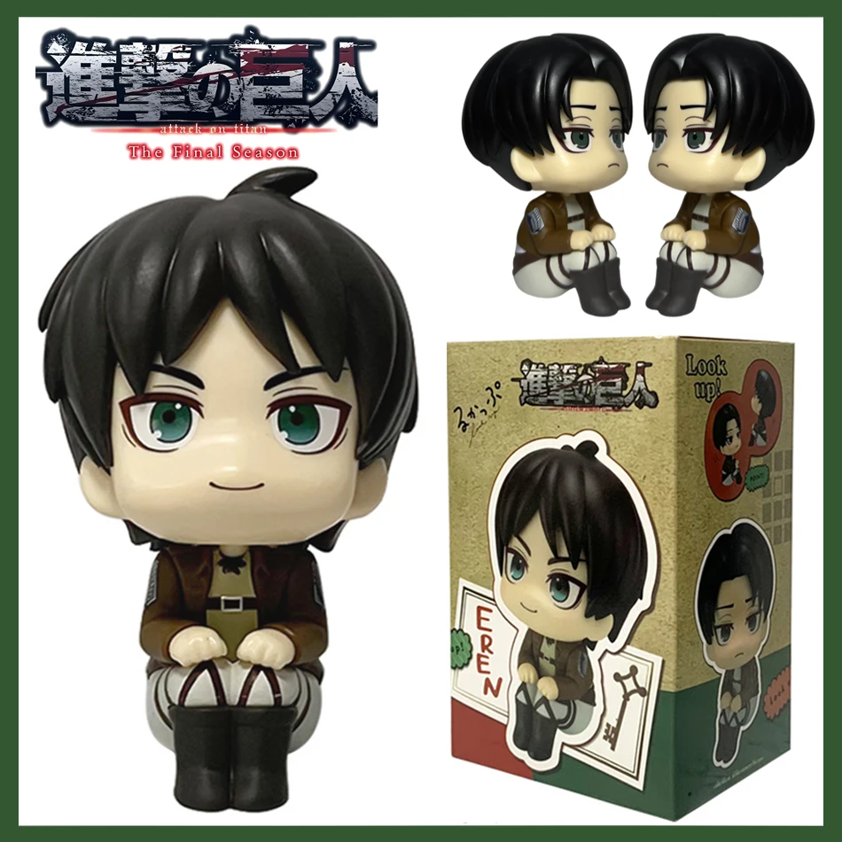 10cm Anime Attack On Titan Shingeki No Kyojin Q Sitting Dolls Levi Eren Mini Figure Desktop Ornament Birthday Christmas Gift
10cm Anime Attack On Titan Shingeki No Kyojin Q Sitting Dolls Levi Eren Mini Figure Desktop Ornament Birthday Christmas Gift