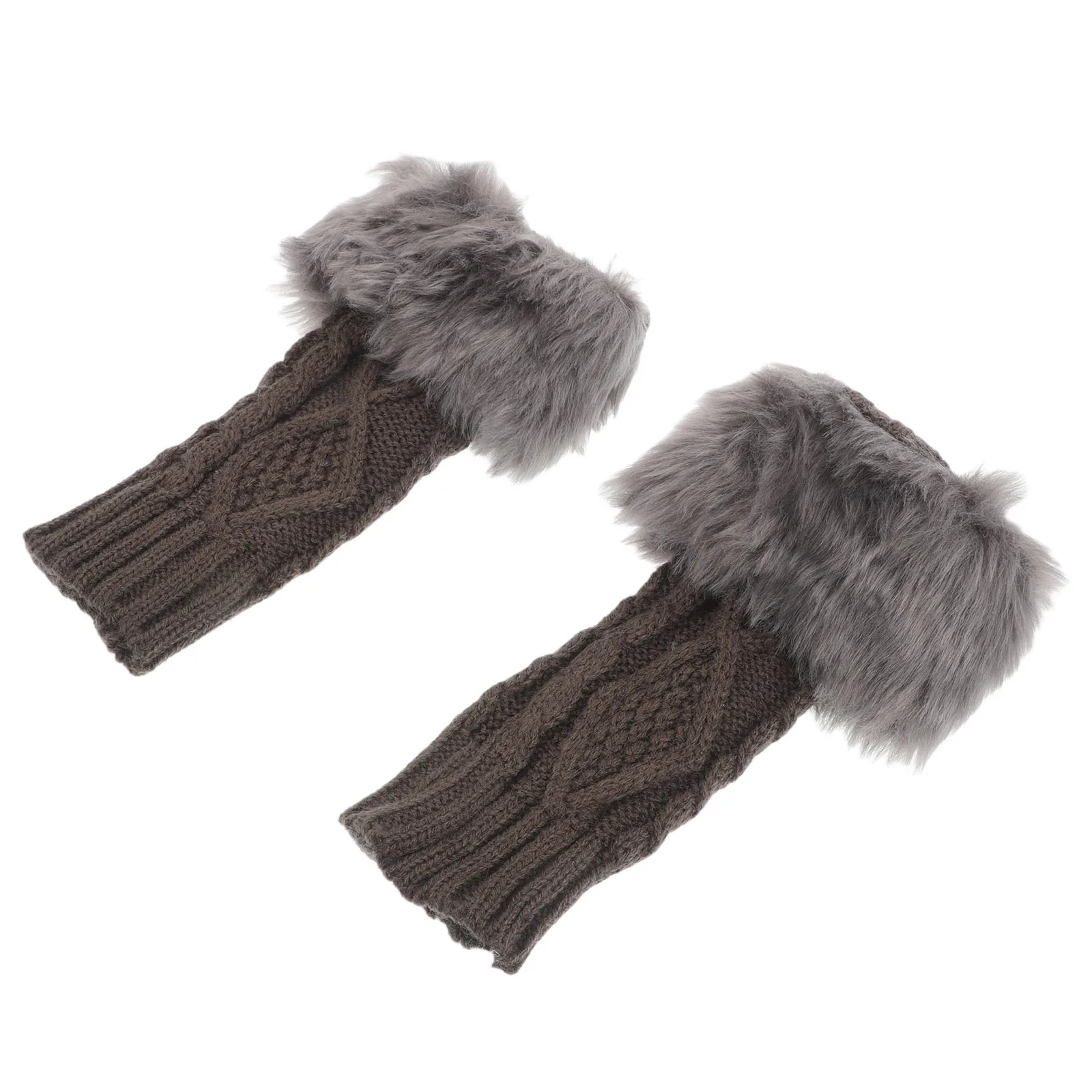 2PCS Knitted Wrist Cuffs Women Arm Warmers Soft Short Mittens Winter Fashion Detachable Sweater Cozy Sleeve for Coats
2PCS Knitted Wrist Cuffs Women Arm Warmers Soft Short Mittens Winter Fashion Detachable Sweater Cozy Sleeve for Coats